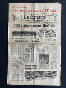 LE CANARD ENCHAINE-N°2763-10 OCTOBRE 1973