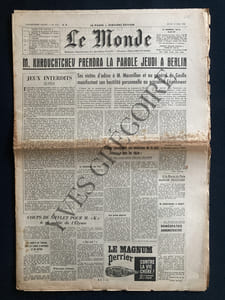LE MONDE-N°4767-JEUDI 19 MAI 1960