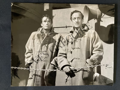 LES CANONS DE NAVARONE (THE GUNS OF NAVARONE)-FILM DE JACK LEE THOMPSON ET ALEXANDER MACKENDRICK-1961-PHOTO D'EXPLOITATION