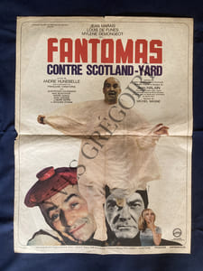 FANTOMAS CONTRE SCOTLAND-YARD-AFFICHE