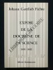 EXPOSE DE LA DOCTRINE DE LA SCIENCE (1801-1802). JOHANN GOTTLIEB FICHTE