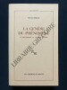 LA GENESE DU PHENOMENE Le phénomène, le logos, l'origine. MAX LOREAU
