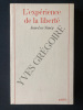 L'EXPERIENCE DE LA LIBERTE. JEAN-LUC NANCY