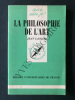 LA PHILOSOPHIE DE L'ART. JEAN LACOSTE