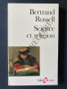 SCIENCE ET RELIGION. BERTRAND RUSSELL