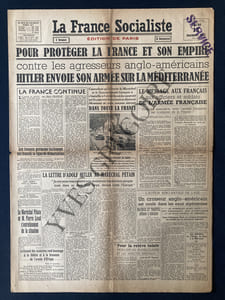 LA FRANCE SOCIALISTE-N°314-JEUDI 12 NOVEMBRE 1942