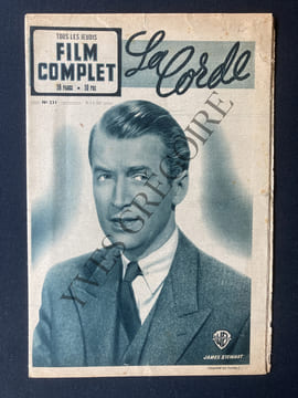 FILM COMPLET-N°231-9 NOVEMBRE 1950-"LA CORDE"-ALFRED HITCHCOCK. undefined