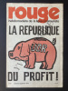 ROUGE-N°172-SAMEDI 23 SEPTEMBRE 1972. 