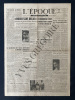 L'EPOQUE-N&deg;1191-SAMEDI 18 AOUT 1945. 