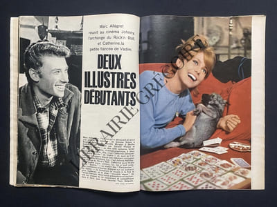 JOURS DE FRANCE-N°363-28 OCTOBRE 1961-CATHERINE DENEUVE