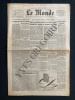LE MONDE-N°6122-20 ET 21 SEPTEMBRE 1964. 