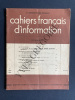 CAHIERS FRANCAIS D'INFORMATION-N°181-1 JUIN 1951. 