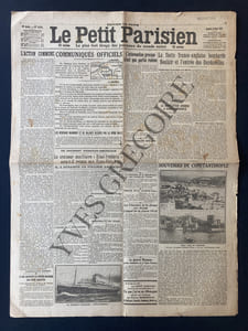 LE PETIT PARISIEN-N°14014-13 MARS 1915