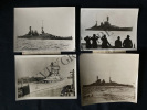 RENOWN CUIRASSE ANGLAIS 14 PHOTOGRAPHIES 5 COUPURES DE PRESSE. 