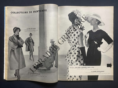 MARIE-CLAIRE-N°29-MARS 1957-LES COLLECTIONS DE PRINTEMPS