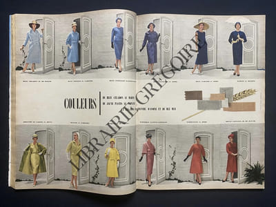 MARIE-CLAIRE-N°29-MARS 1957-LES COLLECTIONS DE PRINTEMPS