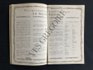 LA MAIN PASSE-PIECE DE GEORGES FEYDEAU-PROGRAMME THEATRE ANTOINE. 
