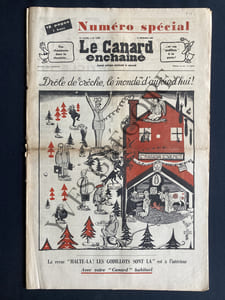 LE CANARD ENCHAINE-N°2409-21 DECEMBRE 1966-NUMERO SPECIAL