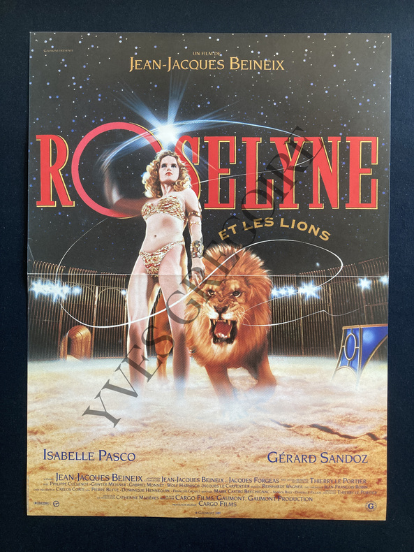 ROSELYNE ET LES LIONS-AFFICHE PETIT FORMAT. 