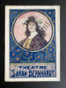 LA GLOIRE DE MAURICE ROSTAND-PROGRAMME THEATRE SARAH BERNHARDT 1921. 