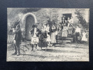 UNE NOCE AU BOURG DE BATZ-CARTE POSTALE. 