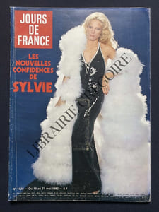JOURS DE FRANCE-N°1428-DU 15 AU 21 MAI 1982-SYLVIE VARTAN
