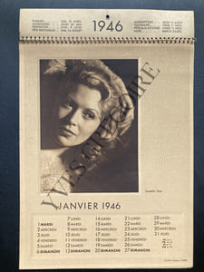 CALENDRIER HARCOURT 1946