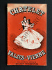 VALSES DE VIENNE-JOHANN STRAUSS-PROGRAMME THEATRE DU CHATELET. 