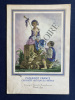 MENU PAQUEBOT FRANCE-CROISIERE AUTOUR DU MONDE-ILLUSTRATION DE JEAN ADRIEN MERCIER. 