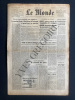 LE MONDE-N°7441-15 ET 16 DECEMBRE 1968. 