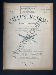 L'ILLUSTRATION-N°3868-21 AVRIL 1917