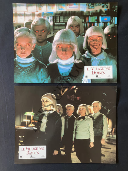 LE VILLAGE DES DAMNES-JOHN CARPENTER-PHOTOS D'EXPLOITATION. 