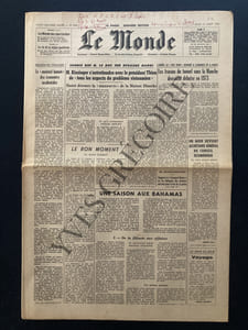 LE MONDE-N°8581-17 AOUT 1972-PIERRE BRASSEUR