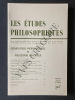 LES ETUDES PHILOSOPHIQUES-JANVIER-MARS-1995-Signification, phénoménologie et philosophie analytique. 