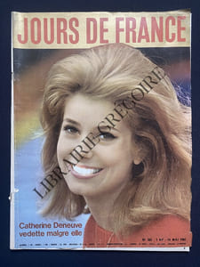 JOURS DE FRANCE-N°392-19 MAI 1962-CATHERINE DENEUVE