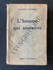 L'HOMME QUI ASSASSINA. CLAUDE FARRERE