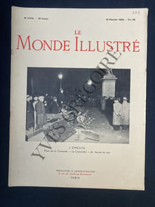 LE MONDE ILLUSTRE-N°3973-10 FEVRIER 1934