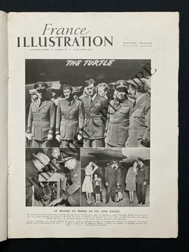 FRANCE ILLUSTRATION-N°54-12 OCTOBRE 1946. undefined