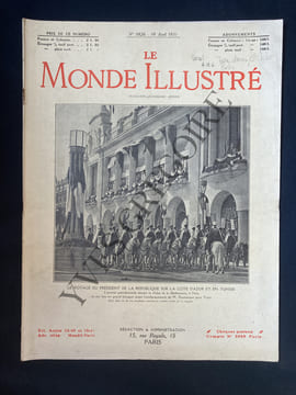 LE MONDE ILLUSTRE-N°3826-18 AVRIL 1931. undefined