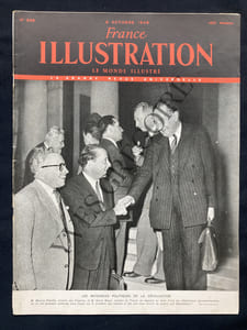 FRANCE ILLUSTRATION-N°208-8 OCTOBRE 1949
