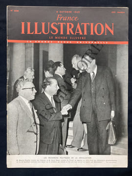 FRANCE ILLUSTRATION-N°208-8 OCTOBRE 1949. undefined