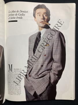 VOGUE HOMMES-N°106-FEVRIER 1988-MICHAEL DOUGLAS. undefined
