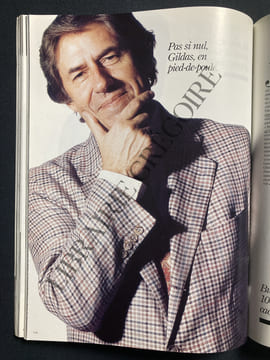 VOGUE HOMMES-N°106-FEVRIER 1988-MICHAEL DOUGLAS. undefined