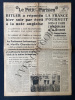 LE PETIT PARISIEN-N°22827-MERCREDI 30 AOUT 1939. 