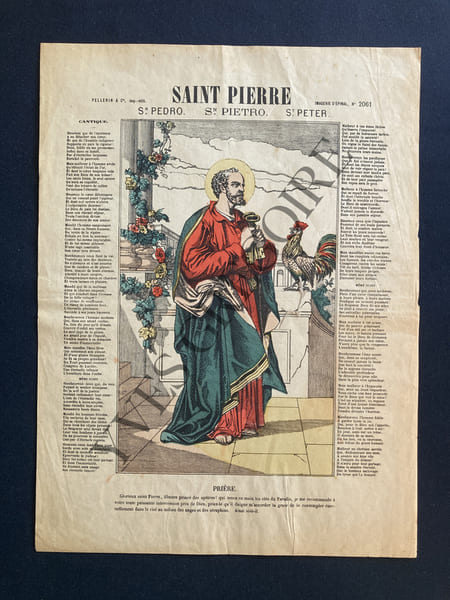 SAINT PIERRE-IMAGE D'EPINAL. 