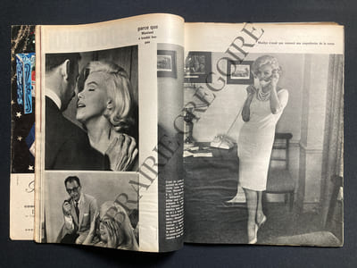 PARIS MATCH-N°607-26 NOVEMBRE 1960-CLARK GABLE
