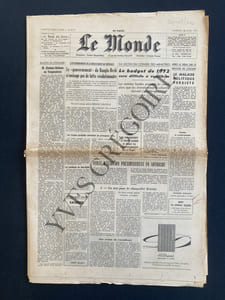 LE MONDE-N°8173-VENDREDI 23 AVRIL 1971