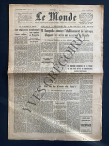 LE MONDE-N°5131-MARDI 18 JUILLET 1961