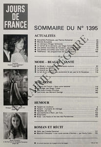 JOURS DE FRANCE-N°1395-DU 26 SEPTEMBRE AU 2 OCTOBRE 1981