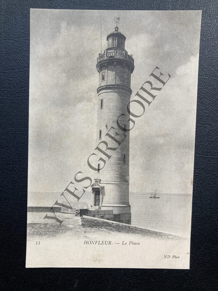 HONFLEUR-LE PHARE-CARTE POSTALE. 